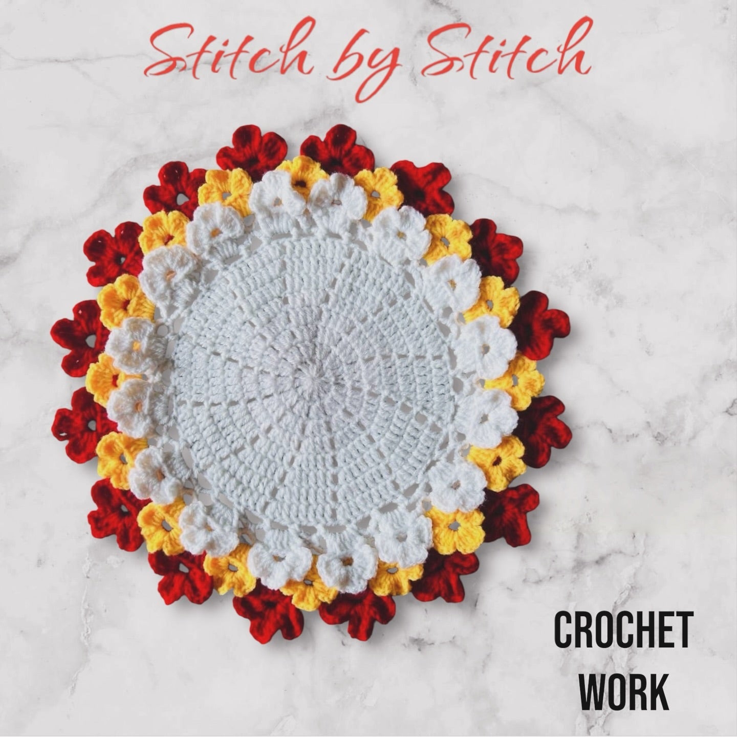 Handmade Crochet Table Mat